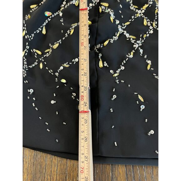 Disney Forever Enchanted Strapless Beaded Cocktail Dress | Size 2 - Picture 12 of 14